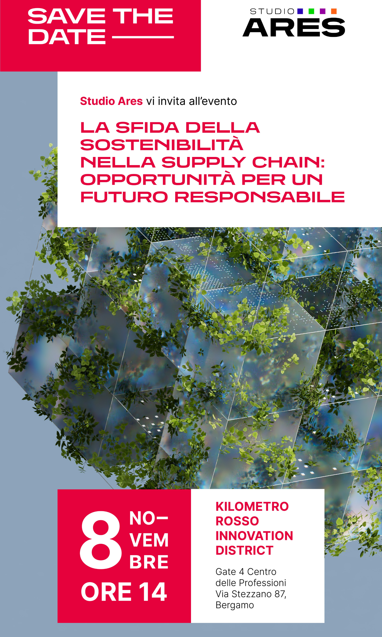 Convegno gratuito - LA SFIDA DELLA SOSTENIBILITÀ NELLA SUPPLY CHAIN: OPPORTUNITÀ PER UN FUTURO RESPONSABILE