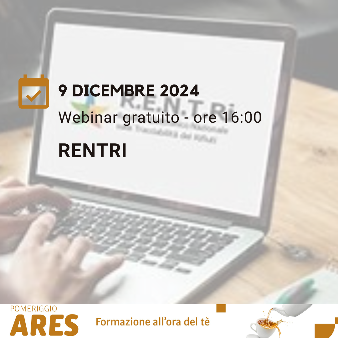 R.E.N.T.Ri - Registro Elettronico Nazionale sulla Tracciabilità dei Rifiuti